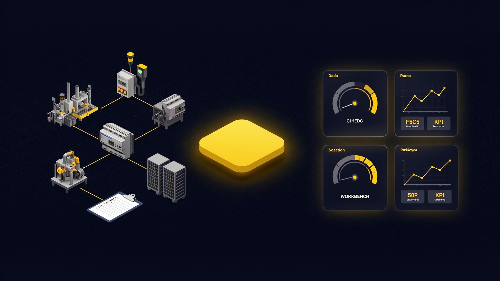 Executive Visual Journey — from fragmented manufacturing systems to trusted operational decisions
